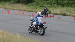 20240608 6 練習会 コンビスラ・応用千鳥・オーバル・8の字 CB650R [upl. by Elli448]