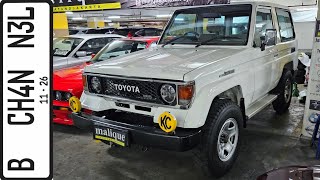 In Depth Tour Toyota Land Cruiser SWB J70 1991  Indonesia [upl. by Nortna819]