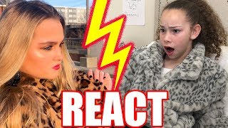 Olivia REACTS to Iveys quotFake Friendsquot Music Video [upl. by Groome]