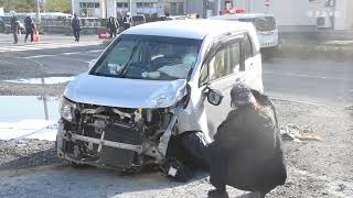 交差点で交通事故 はねられた女性死亡／青森県八戸市 [upl. by Giustino]