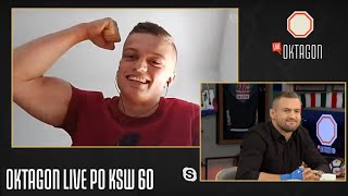 OKTAGON LIVE PO KSW 60 JAKA PRZYSZŁOŚĆ CZEKA IZU PO PORAŻCE SĘDZIOWSKIE KONTROWERSJE I NOWE TWARZE [upl. by Cooperstein]