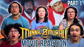 Beyond a superhero movie  Minnal Murali Movie Reaction  Part 1  First Time Watching  MaJeliv [upl. by Nett795]