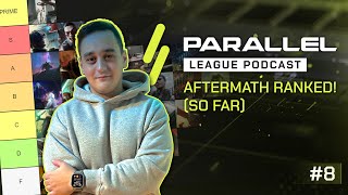 We Rank Every Aftermath Card So Far  Parallel League Podcast [upl. by Ahsoem830]