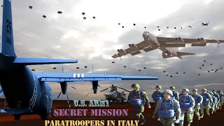 New Tactics US Military Paratroopers Conduct Secret Operations in Italy [upl. by Steen661]