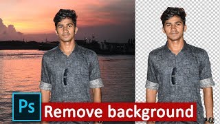 How To Remove Background From Any Photo  Photoshop Tutorial 2018 Bangla [upl. by Annavahs765]