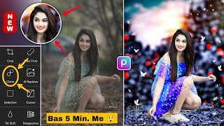 PicsArt CB Background Photo Editing  PicsArt Se Background Kaise Change Kare  PicsArt new Editing [upl. by Najram732]