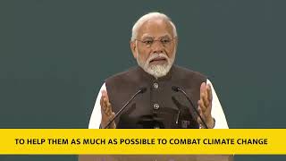 PM Modis speech at session on Transforming Climate Finance during COP28 Summit in Dubai [upl. by Grussing575]