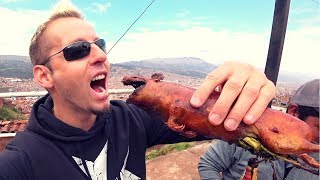 I ate Guinea Pig in Peru 🇵🇪 [upl. by Shuping224]