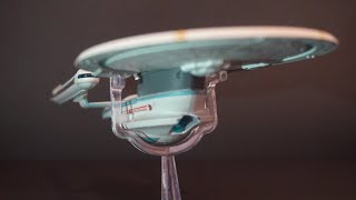 The Eaglemoss USS EnterpriseB XL Version Review [upl. by Neelrac737]