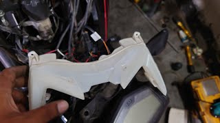 First time in bd DRL flasher installed on rtr160 4v  aions point [upl. by Enomis]