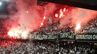 STURM GRAZ Fans beim CupFinale in Klagenfurt  Torjubel nach HierländerTor 09Mai2018 [upl. by Linet]