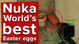 Nuka Worlds best Easter Eggs  Fallout 4 DLC gameplay [upl. by Atirrehs]