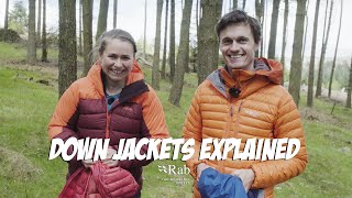 Down Jackets Explained  Rab Gear Guide [upl. by Casie757]