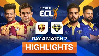 Elvish Yadav ke hunters ne kiya Delhi ka Systum HANG 🔥⚠️  ECLT10 Match 9  Highlights [upl. by Einegue]