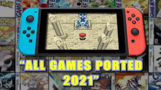 quotALL Pokemon Games Available On Nintendo Switch In 2021 No Gen 9quot [upl. by Oile820]