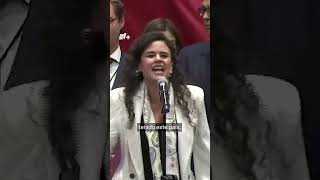 AMLO el mejor presidente grita Luisa Alcalde  Las Mangas del Chaleco [upl. by Housum]