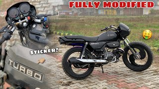 Modified Bs6 Splendor Full Review 🔥 Modification Cost 💸 [upl. by Tilney]