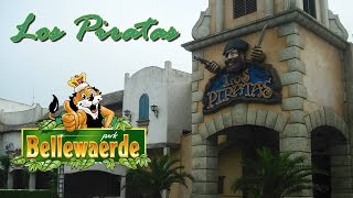 1991  2012  OnRide Los Piratas  Bellewaerde Park [upl. by Arracot]