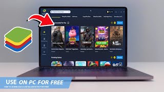 🔧BLUESTACKS HOW TO DOWNLOAD amp USE BLUESTACKS ON PC  LAPTOP FOR FREE🔥2024 [upl. by Oruasi]