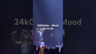 24kGoldn  Mood Live  Bayou Music Center  Houston TX 101724 [upl. by Kleon920]