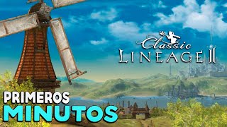 Lineage 2 Classic Primeros minutos de juego 2021 Gameplay Español PC [upl. by Ymeraj5]