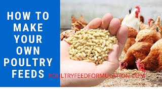 Poultry Feed Formulation How to Make your Own Poultry Feed HD [upl. by Atirrehs]