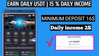 New Usdt Earning Site Usd Mining Site 2024 Best Investment Usdt Earning Website [upl. by Wilde]