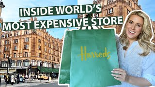 INSIDE HARRODS  Worlds Most Expensive Shop Tour [upl. by Ellehciram205]