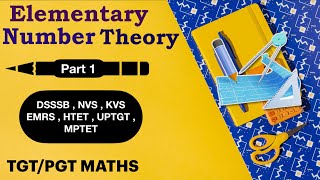 Elementary Number Theorypart 1Peanos AxiomPrinciple of Induction DSSSBNVSEMRSKVS TGT MATHS [upl. by Delle189]