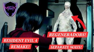 RESIDENT EVIL 4 REMAKE SEPARATE WAYS ☣️ [upl. by Rtoip]