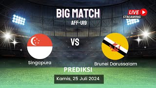 Live Singapura vs Brunei Darussalam  AFFU19 2024 [upl. by Ethelstan562]