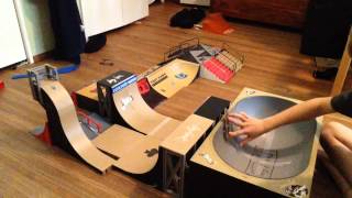 super cool tech deck tricks [upl. by Lledualc492]