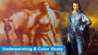 FORMAL PAINTING My Starting Process amp How T Gainsboroughs quot Blue Boyquot Inspired Me [upl. by Niatsirk]