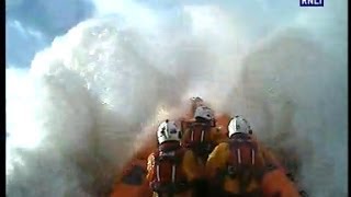 Aberdovey lifeboat crew test their skills in rough weather training [upl. by Refotsirhc468]