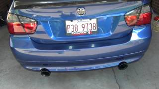 E90 335i Modified Exhaust Prototype [upl. by Rebhun491]