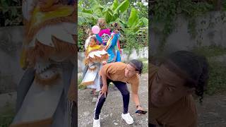 Cuando los niños van al carnaval 🎭🦹‍♀️🤣 carnaval carnavaldominicano shorts humor [upl. by Ilohcin]