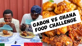 Gabon vs Ghana food challenge showdown  Spaghetti and Chicken 🍗 foodcompetition foodchallenge [upl. by Airednaxela]