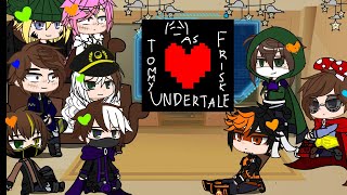 tcfsv react to tommy as frisk [upl. by Maura653]