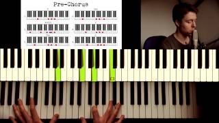 How to play Rihanna Stay Original Piano lesson Tutorial by Piano Couture [upl. by Thgirw]