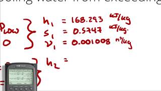 Example Problem  Rankine Cycle 1  Simple Rankine Cycle [upl. by Nalaf]