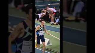 Jakob Ingebrigtsen Indoor 1500m WR [upl. by Nnyled694]