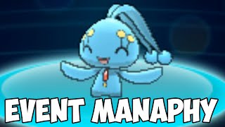 How To Get 20th Anniversary Manaphy [upl. by Aiuqenehs]