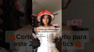 🌷cortes de cabello para este 2024🌷200likes viral aestetic edit tutorial bonito [upl. by Burkhard]