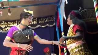 Yakshagana  Paada pratheeksha  5  Prajwal kumar  Seetharam kumar hasya [upl. by Sutsuj]