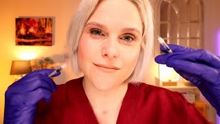 A Relaxing ASMR Medical Botox Treatment amp Lip Fillers [upl. by Tonie]