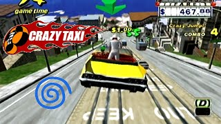 Crazy Taxi playthrough Dreamcast 1CC [upl. by Dnaltroc]