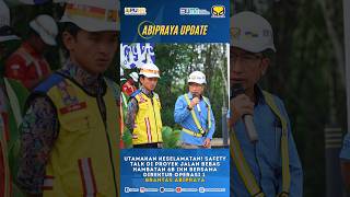 “Safety Talk” bersama Direktur Operasi 1 PT Brantas Abipraya Persero [upl. by Narda]