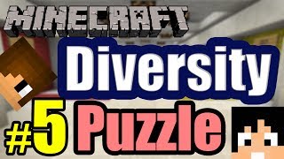 Tackle⁴⁸²⁶ Minecraft Custom Map  Diversity 5 Puzzle [upl. by Ayita]