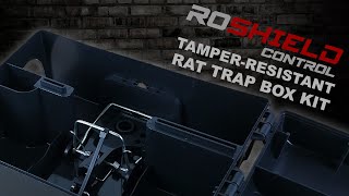 Roshield External Rat Trap amp Box Kit with Baiter Box MK1 [upl. by Banna]