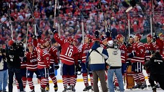 Capitals salute the Winter Classic crowd [upl. by Shelba]